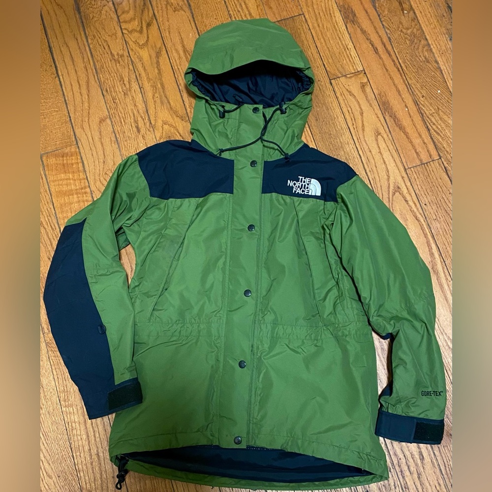 The North Face Olive goretex  and Black mountain Jacket size small